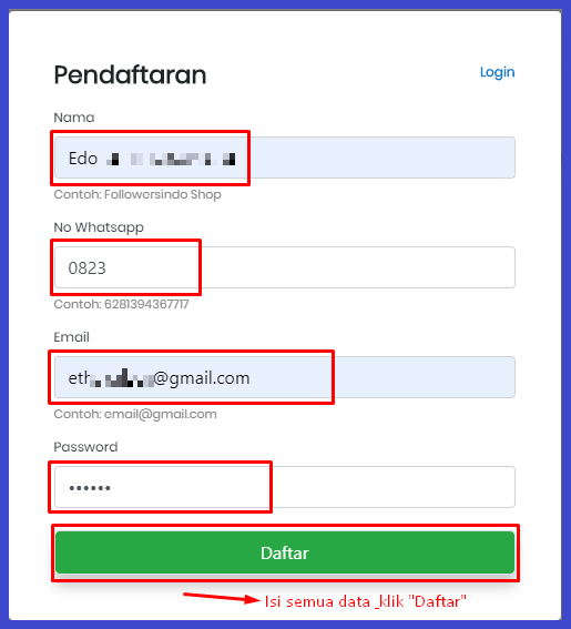 panduan user followersindo shop