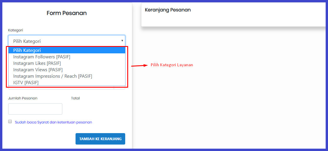 panduan user Followersindo