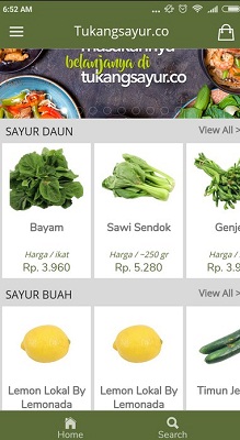 Aplikasi Bisnis Sayur Online era Virus Corona 2020